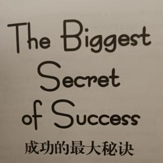 The secret of success