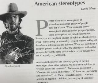 American Stereotypes对美国人的刻板印象