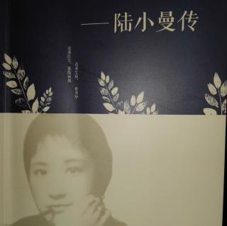 《陆小曼传》～愁云惨淡，知音难寻