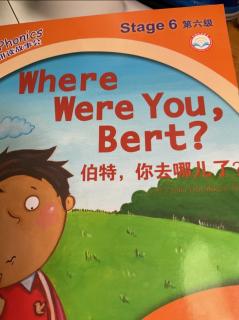 Where Were You Bert