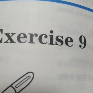 Exercise 9