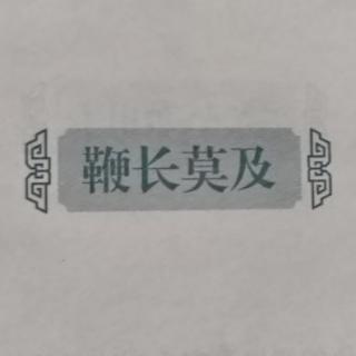 《中华成语故事》鞭长莫及