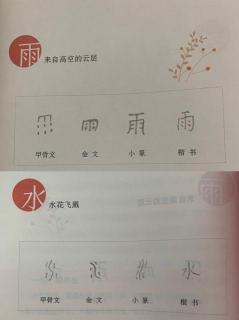 时节之美—解字“雨”“水”