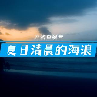 白噪音｜夏日清晨的海边，沉浸式海浪声