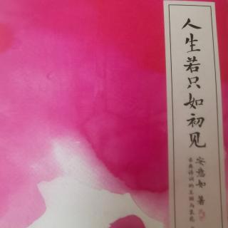 《人生若只如初见》31：伤情处、高城望断，灯火已黄昏