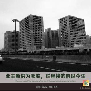 VOL.51 拿什么来供你，我的烂尾楼