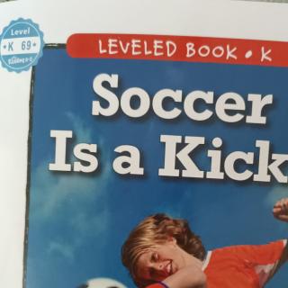 sccer is a kick