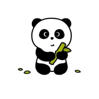 熊猫憨憨让竹笋