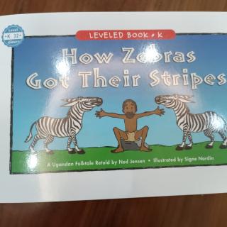 how zebras got their stripes