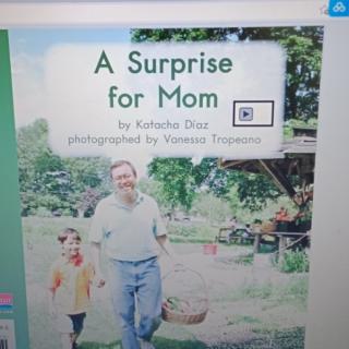 A surprise for Mom