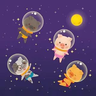 小猪噜噜和小星星