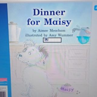 Dinner for Maisy