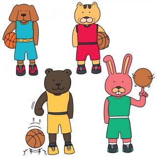 奇妙的篮球课（2）-小兔皮皮和同学们丨罐子姐姐童话