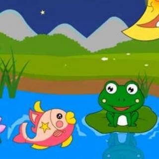 睡前小故事《青蛙与小鱼》
