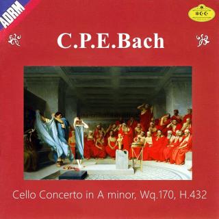C.P.E.巴赫--a小调 大提琴协奏曲Wq.170, H.432