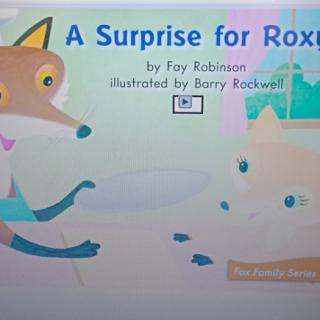 A surprise for Roxy