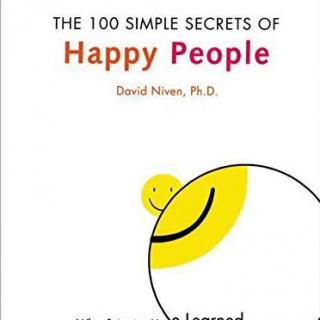 The 100 Simple Secrets of Happy People37