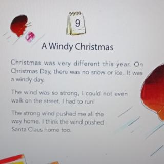 A windy christmas