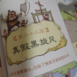 《第二十三回》真假黑旋风