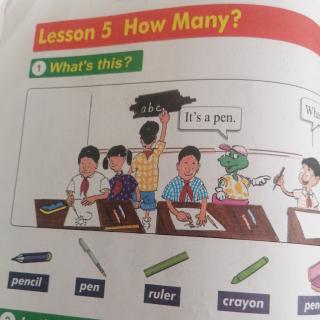 冀教版三上Lesson  5  How Many?