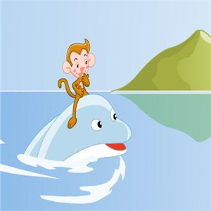 童话故事：猴子与海豚