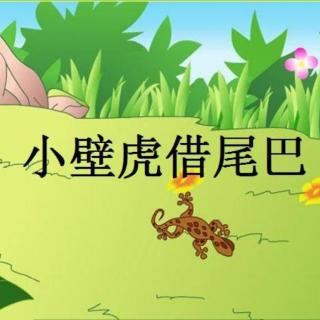 幼儿睡前故事《小壁虎借尾巴》