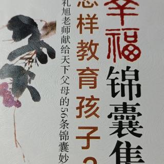 幸福锦囊集问题篇-孩子犯错的时候该怎么办？（2）