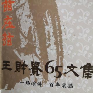 《一场演讲百年震撼》P56-66