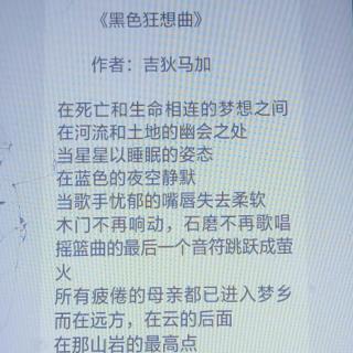 《黑色狂想曲》