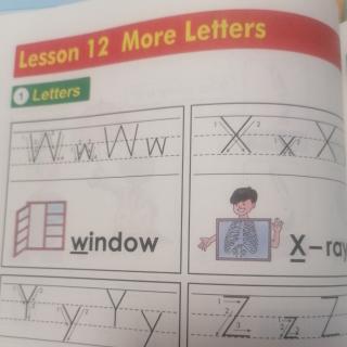 Lesson  12   More  Letters