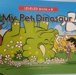 Sissie读Raz B my pet dinosaur