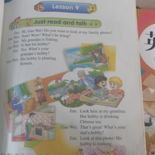 六年级上册Lesson9-10