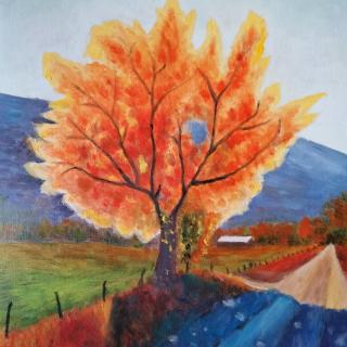 《秋是最靓丽的画卷》作者白卫民