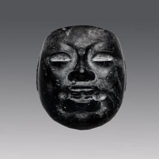 奥尔梅克石制面具 · 大英博物馆
