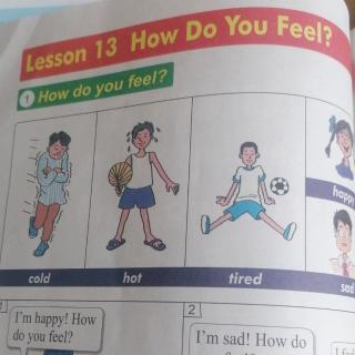 Lesson  13  How  Do  You  Feel?