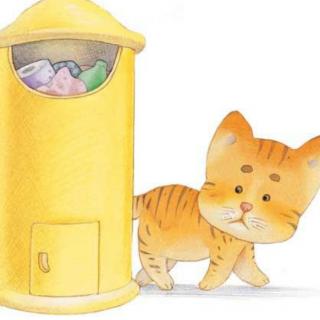 智宇幼儿园晚安故事第十三期《乱丢垃圾的小猫》