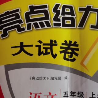 五年级《亮点五单元A卷》