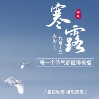 节气美文：天寒露重，望君保重（寒露）