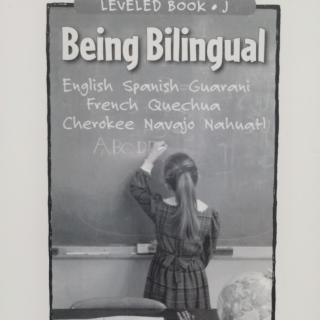 Being Bilingual