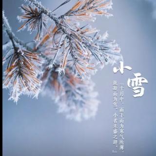 小雪早安！