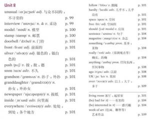 U8-单词拼读+解析