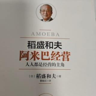 《阿米巴经营》做成他人无法模仿的事业