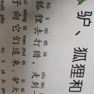 驴狐狸和狮子