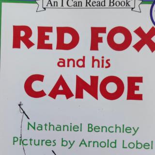 Red Fox and his CanoeDay2