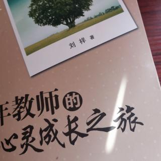 刘祥“教育情话需要理性支撑”《教师的心灵成长之旅》