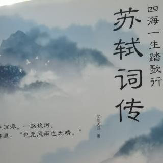 苏轼游湖 江城子词