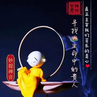 上官妃儿|禅语哲思【妙提禅音:遇见即是缘分,随缘得大自在34