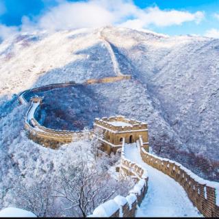 大雪中的中国