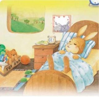 绘本故事《爱睡懒觉的小兔子》