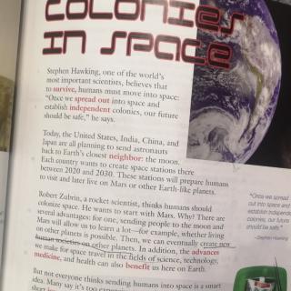 Colonies In Space by Darcy